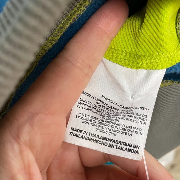 Nike Blue Colorblock Hoodie size Medium - Picture 5 of 6